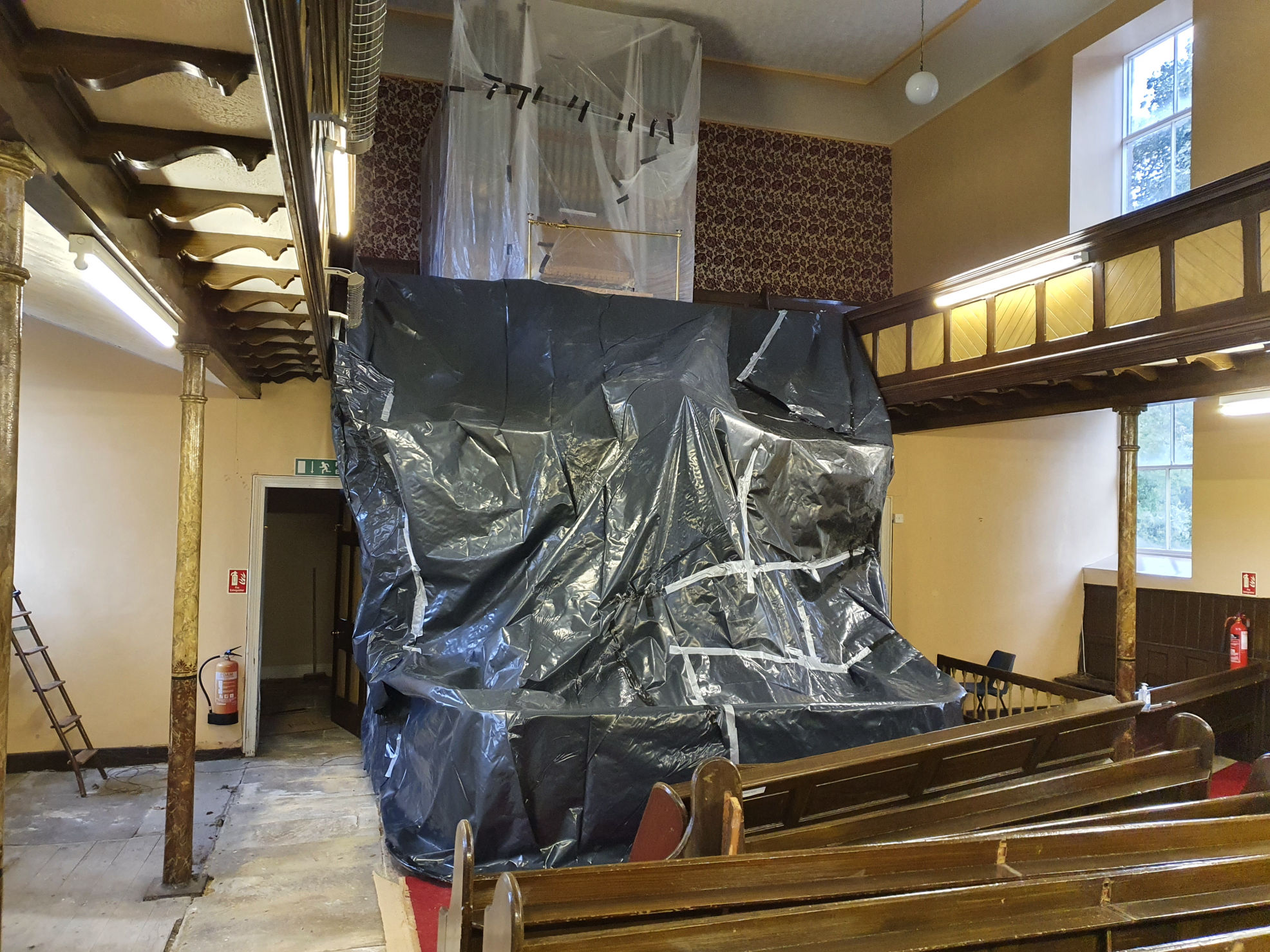 High House Chapel Pulpit Wrapping