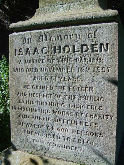 Isaac Holden Memorial Allendale