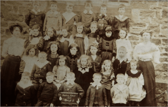 Children From Weardale School 1900
